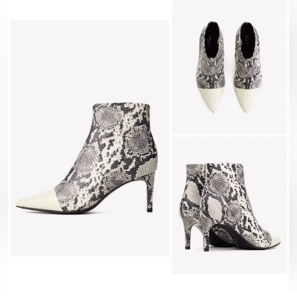 Rag & Bone Beha Sneak Ankle Boots - 37 - leather